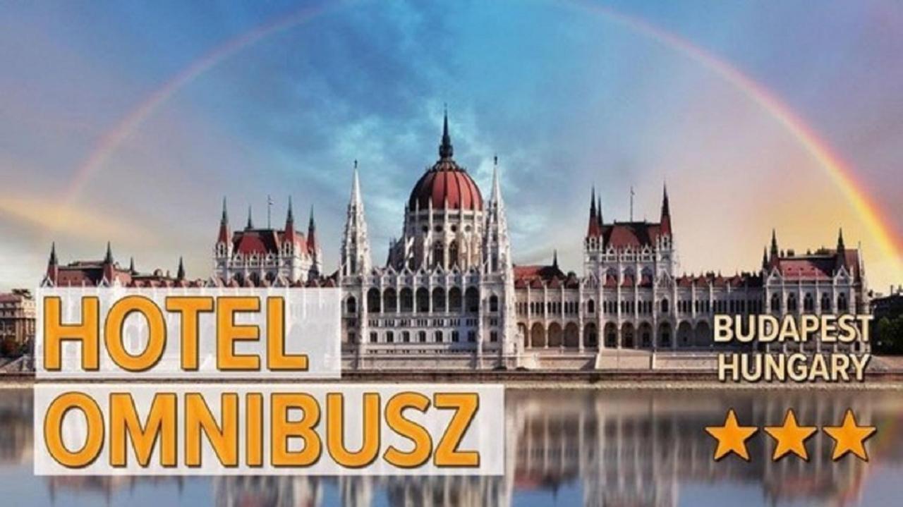 Hotel Omnibusz Budapest Exterior foto
